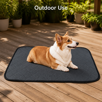 Tapis absorbant pour animaux de compagnie, lavable en machine, antidérapant, séchage rapide, anti-fuite, réutilisable, vente en gros pour fabricants