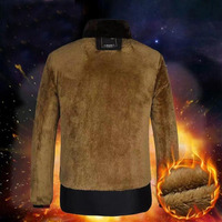 Manteaux d'Hiver RNSHANGER pour Hommes, Blouson Chaud Épais Imperméable à Capuche, Veste Décontractée et Pardessus pour Homme