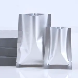 Алюминиевые плоские карманные пакеты из алюминиевой фольги, маленькие Порошковые пакеты для реагентов, трехсторонние герметичные пакеты