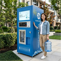 Nueva Máquina Expendedora de Agua Mineral/RO/Hidrogenada COYCO S.S.304, Pago con Código QR y Monedas, Habilitada para SDK, 1 Año de Garantía, Operación 24/7, POS