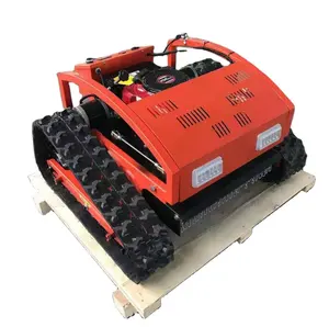 cina廉价履带式遥控割草机机器人动力零转割草机花园家用
