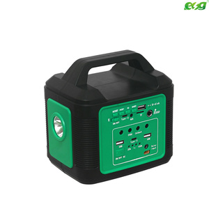 ESG <b>Solar</b> Music Speaker System with Built-in LED Lights Radio MP3 for Camping - Product Image 4