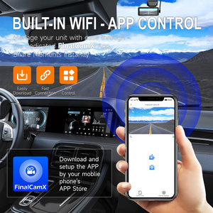 A215 4K UHD Car Dash Cam 5G WiFi GPS Tracking Night Vision Loop Recording Vehicle Driving Recorder With <b>Phone</b> APP <b>Control</b> - Product Image 2