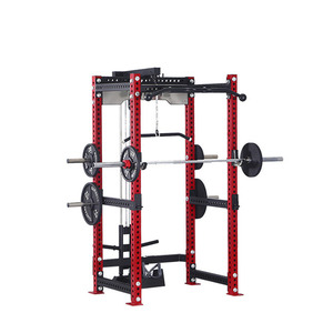 Équipement de fitness multifonctionnel pour usage domestique, rack à squats, machine à croisement de câbles haut et bas, <span class=keywords><strong>cage</strong></span> complète pour <span class=keywords><strong>musculation</strong></span> complète - Product Image 4