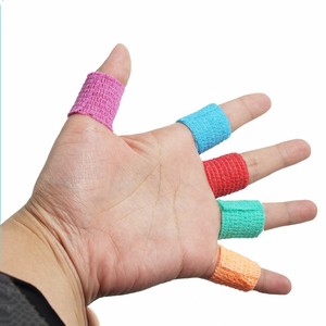 Haute Qualité En Gros Non-Tissé Élastique Auto-Adhésif Gaze Bandage Adhésif Double Face Bande Athlétique de Sport - Product Image 5