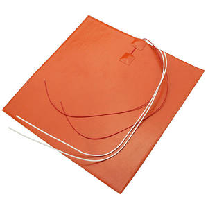 Réchauffeur en <span class=keywords><strong>caoutchouc</strong></span> de silicone avec thermistance et <span class=keywords><strong>fil</strong></span> pour imprimantes <span class=keywords><strong>3D</strong></span> CR10 220V 110V 12V 24V 400W 650W 670W peut être personnalisé - Product Image 2