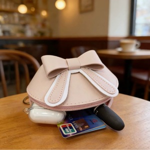 Nuovo Portamonete Mini 2026 a Forma di Farfalla con Orecchie di Coniglio, <span class=keywords><strong>Portafoglio</strong></span> Carino per Bambini, Porta Carte per Bambine, Borsa Portaoggetti in PU - Product Image 3