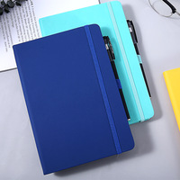 Carnet de notes portable vintage A5 en PU, journal d'affaires, logo personnalisé, couverture rigide, papeterie scolaire, planificateur d'écriture personnalisé, livre cadeau