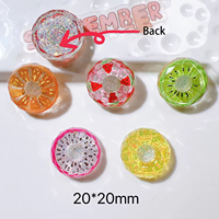 Accessoires en résine ornements de cheveux breloques dos plat breloques en résine pour Slime étui mobile porte-clés bricolage artisanat décoration