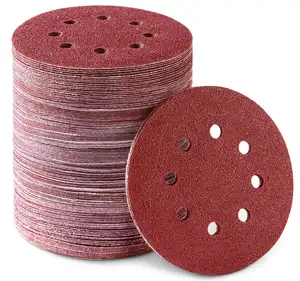Hot Sale Wet and Dry Sand Paper Disc Waterproof Round Aluminium Oxide Sanding Disc for Disc Sanding Machine