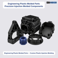Stampaggio a iniezione di plastica con riempimento in vetro pronto per la produzione per custodie elettroniche personalizzate con CTQ controllati