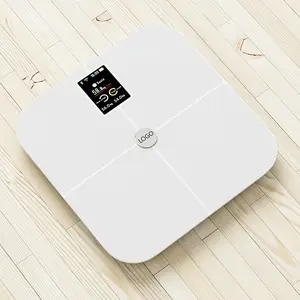 Timbangan Digital untuk kebugaran, timbangan pengukur lemak kesehatan manusia, timbangan rumah tangga unik 180kg/ 396lb