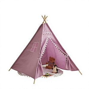 Carpa Infantil <span class=keywords><strong>de</strong></span> Lino y Algodón para Picnic al Aire Libre, Casa <span class=keywords><strong>de</strong></span> Juegos Interior para Niños y Niñas, Castillo <span class=keywords><strong>de</strong></span> la <span class=keywords><strong>Reina</strong></span> - Product Image 6