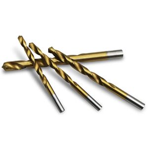 13 Buah Set Mata Bor Putar Batang Bulat 2-12Mm Pemotong Lubang Berlapis Titanium Mata Bor Baja Kecepatan Tinggi Alat Pertukangan - Product Image 3