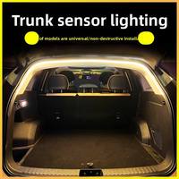 Luz Ambiental para Maletero de Coche, Modificación Interior Decorativa LED, Sin Necesidad de Cableado, Tira de Luz con Sensor Automático para Volvo