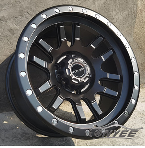 Fonyee Deep Dish cóncavo todoterreno 4x4 Multi Spoke 6 Lug Holes Huecos 17 pulgadas 17x9 6x139,7 Mag aleación ancha ruedas de coche Auto llantas - Product Image 6