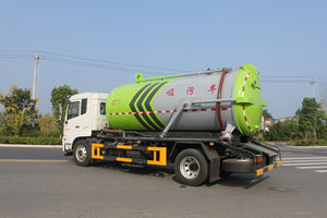 Camion d'assainissement municipal diesel-fueled personnalisable pour les opérations d'aspiration des eaux usées - Product Image 5