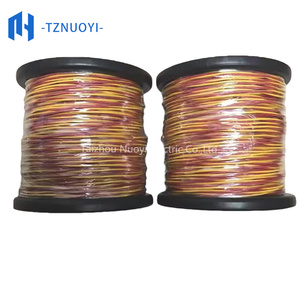 Fil de thermocouple de type K isolé FEP, à âme solide torsadée, jaune-rouge, <span class=keywords><strong>code</strong></span> <span class=keywords><strong>couleur</strong></span> ANSI 2x0,71 mm, pour machine industrielle PWHT - Product Image 4