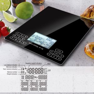 Cân Thực Phẩm Kỹ Thuật Số Với Calo Cân Nhà Bếp Đa Năng Cân Dinh Dưỡng Điện Tử 5Kg - Product Image 3