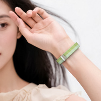 Correa Deportiva de Nailon Suave con Hebilla Magnética de 12 mm para MiBand 8/9/10, Venta al Por Mayor