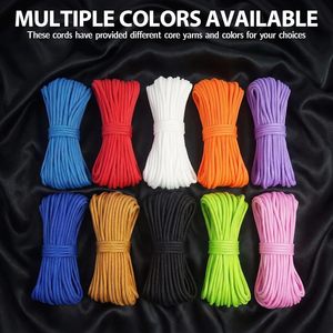 Corde en paracorde 4 mm, <span class=keywords><strong>7</strong></span> brins, nylon, équipement tactique de survie - Longueur personnalisable (50 pieds vert) - Utilisation universelle toutes saisons, camping - Product Image 4