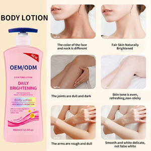 Lotion corporelle en gros 400 ml pour une hydratation intense, éclaircissante et réparatrice des peaux sèches – Crème en gros sous marque privée OEM - Product Image 4