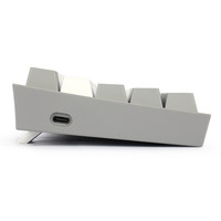 K617 Keyboard Mekanik Baru Kecil 61 Tombol Hot Plug USB-C Berkabel Tahan Air Red Axis Alloy RGB Backlit Untuk Penggunaan Desktop