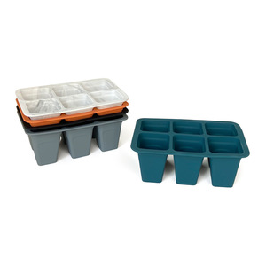 6 Cavities Silicone Seed Starter Tray, Indoor Reusable Seedling Grow Tray for Vegetable, Flowers, Herb Plant - Product Image 4