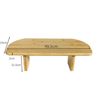 Banc de méditation pliable en bambou, tabouret de prière et de yoga multifonctionnel pour la maison, la salle de sport, le studio, le bien-être, vente en gros, personnalisation OEM