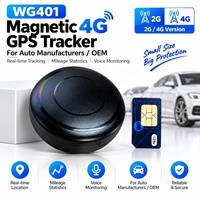 Traceur GPS magnétique 4G WG401 pour OEM automobile avec carte SIM mondiale