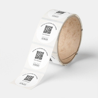 Film vinyle transparent imprimé sur mesure avec gaufrage pour l'emballage de produits et l'étiquetage des stocks – Rouleau d'étiquettes adhésives