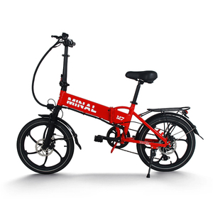 アルミ合金製電動シティロードバイク 折りたたみ式 20インチ 350Wブラシレスリチウムバッテリー 48V 10.5Ah CE認証済み - Product Image 1