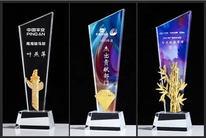 क्रिस्टल कस्टमाइज्ड मल्टी शेप साइज स्पोर्टिंग इवेंट अवार्ड K9 क्रिस्टल क्रिकेट ट्रॉफी का सम्मान - Product Image 6