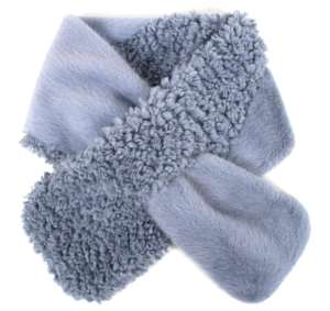 Cachemire Hiver Faux Garniture Garnis Pashmina Fourrure Écharpe Châles Pour Les Femmes - Product Image 1