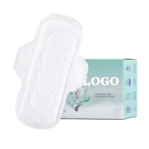 Vente en gros de protège-slips en coton pour femmes Extra long ailé respirant super absorbant anion importé - Product Image 5