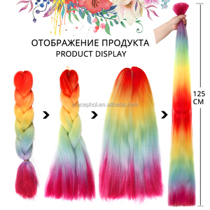 Mèche Tresses Africaines Ultra Hair Expression, Cheveux à Crocheter Pré-Étire Jumbo pour Tresses Africaines - Product Image 4