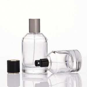 New Arrival Transparent <b>Perfume</b> <b>Bottle</b> Empty Portable <b>30ml</b> 50ml 100ml Glass Pump Sprayer Packaging Screen Printing Refillable - Product Image 5