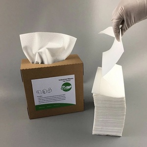 Toallitas Industriales No Tejidas de Polipropileno Fundido por Soplado, 100% PP, de Alta Absorción de Aceite, Sin Pelusa, Bajo Costo, Azul y Blanco, para Cuartos Limpios, Secas, Jumbo, en Rollo - Product Image 5
