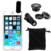 Objectifs pour smartphone, objectif macro pour téléphone portable, objectif micro-caméra, objectif fisheye en plastique et objectifs zoom pour téléphones portables