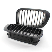 Grille de calandre avant noire mate pour BMW E46 328i 325Ci 330Ci 1999-2002 2D 51138208683 51138208684