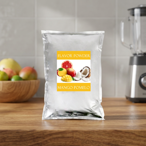 King Feng Chuen, Polvo Instantáneo con Sabor a Té de Burbujas de Mango y Pomelo, Certificado HACCP/ISO22000, Bolsa de 1 kg - Product Image 3