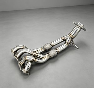 เฮดเดอร์ท่อร่วมไอเสีย SS304 แบบไหลสูง สำหรับ Honda <span class=keywords><strong>Civic</strong></span> Type R FD2 ปี 2007-2011 เครื่องยนต์ 2.0L ท่อไอเสียสำหรับรถแข่งสมรรถนะสูงระดับมืออาชีพ - Product Image 1