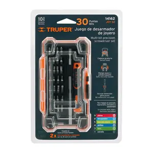 Juego de Destornilladores de Precisión BOX 3 con 30 Puntas y Extensión, TRUPER - Product Image 4