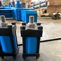 Cylindre hydraulique d'ingénierie chromé dur résistant à l'usure pour utilisation en construction à fonctionnement continu