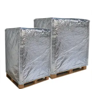铝箔编织织物防水托盘盖，用于隔热和保护运输