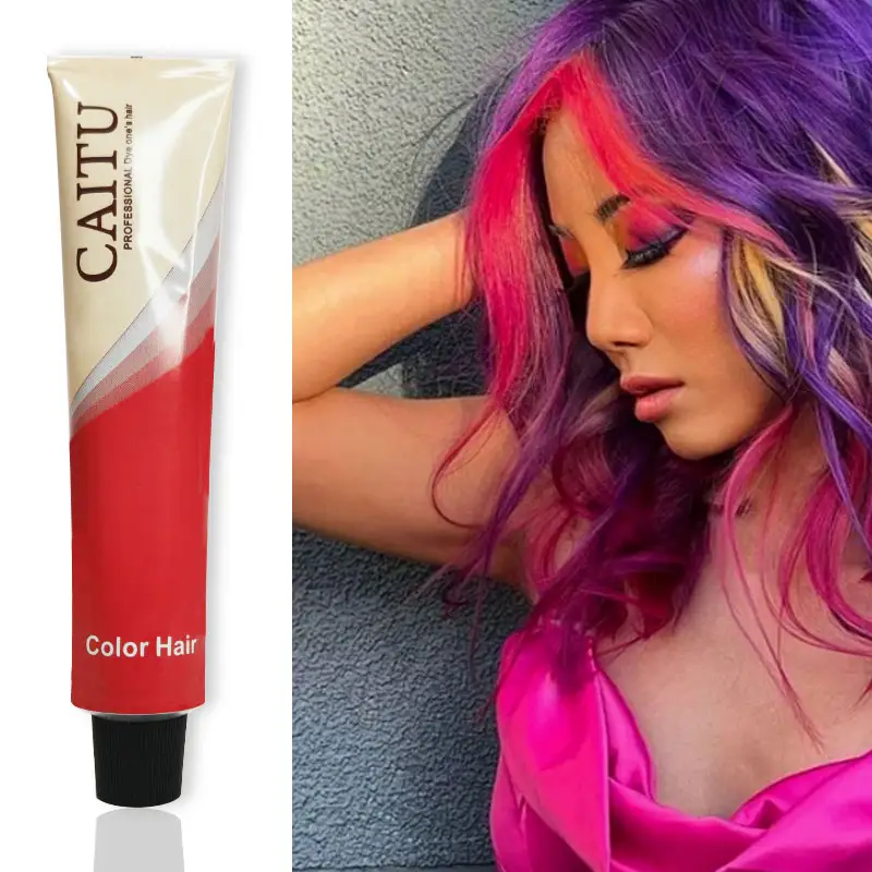 CAITU asla stok ürünleri saç kolay boyama olmadan ağartma boyama ve besler zarar vermez doğal saç boyası