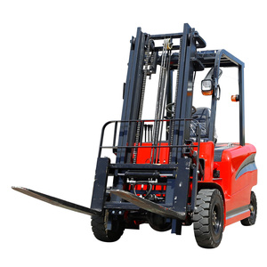 Consegna rapida 3ton batteria al litio carrello elevatore elettrico con gomma solida prodotto veloce ed efficiente - Product Image 1