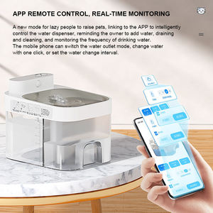 Dispensador de Agua Automático de Gran Capacidad 3L con Control por Aplicación, para Perros y Animales Pequeños, Uso en Interiores, Separación de Aguas Residuales - Product Image 4