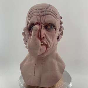 Masque en latex effrayant et astucieux pour Halloween, accessoires de maison hantée, zombie mutant <span class=keywords><strong>d</strong></span>'<span class=keywords><strong>horreur</strong></span>, accessoires de jeu de rôle en salle secrète - Product Image 6