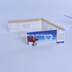 Fabriek Prijs Aangepaste Thermische Luchtvaartmaatschappij Vlucht <span class=keywords><strong>Tickets</strong></span> Papier Instapkaart - Product Image 6